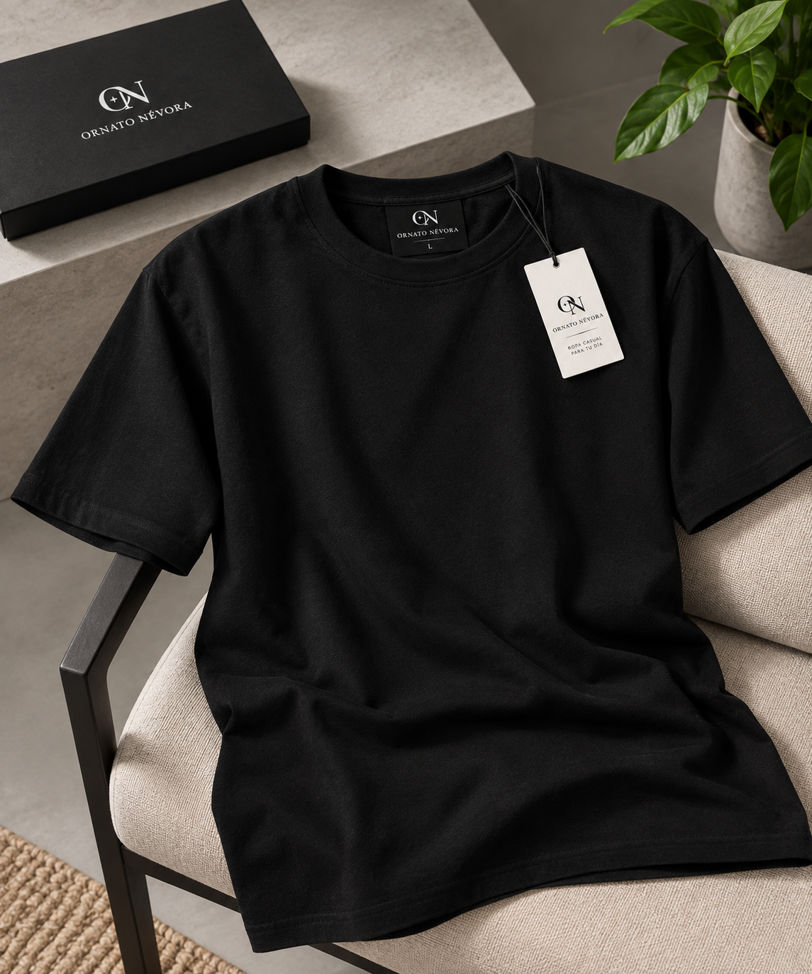Camiseta Negra Unisex